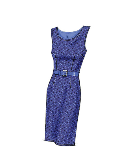 Patrón de vestido - Vogue 8766