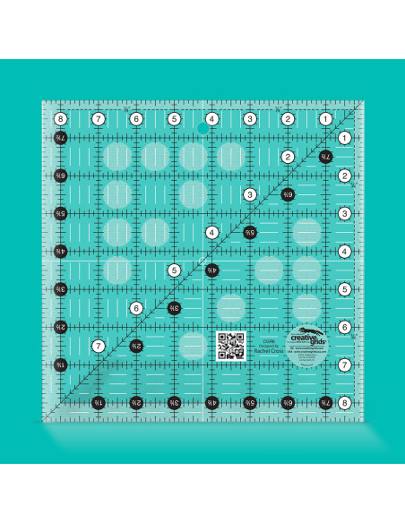 Regla cuadrada de acolchado 8.5" x 8.5" Creative Grids