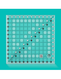 Regla cuadrada de acolchado 12.5" x 12.5" Creative Grids 2