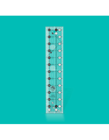 Regla rectangular para acolchado 2.5" x 12.5" Creative Grids