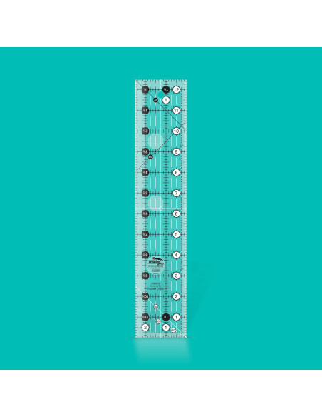 Regla rectangular para acolchado 2.5" x 12.5" Creative Grids