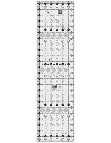 Regla rectangular para acolchado 6.5" x 24.5" Creative Grids
