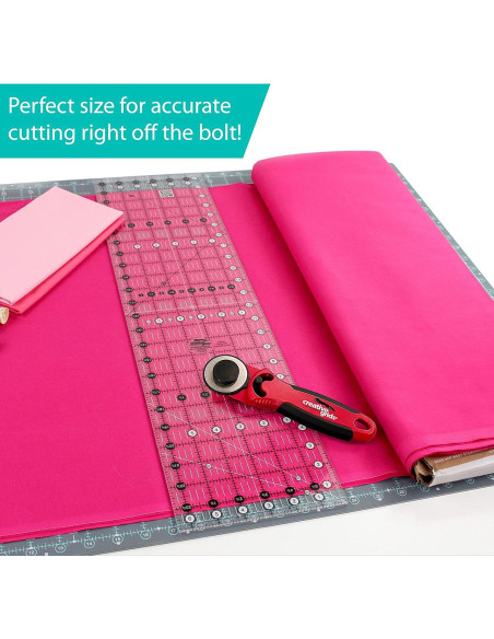 Regla rectangular para acolchado 6.5" x 24.5" Creative Grids