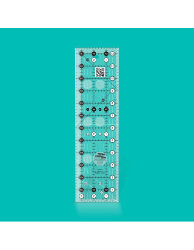 Regla rectangular para acolchado 3.5" x 12.5" Creative Grids