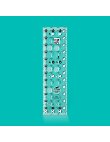 Regla rectangular para acolchado 3.5" x 12.5" Creative Grids