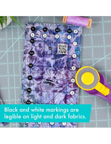 Regla rectangular para acolchado 4.5" x 8.5" Creative Grids