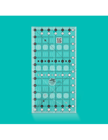 Regla rectangular para acolchado 6.5" x 12.5" Creative Grids