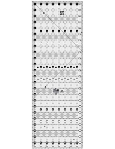 Regla rectangular para acolchado 8.5" x 24.5" Creative Grids