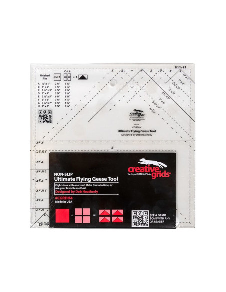 Regla Ultimate Flying Geese Creative Grids