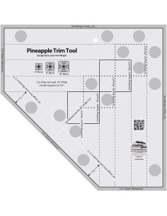 Regla Pineapple Trim Tool Creative Grids