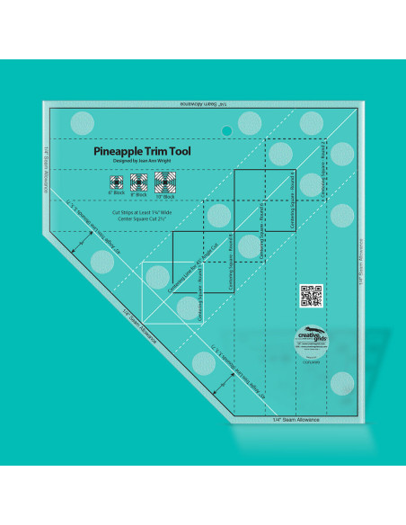 Regla Pineapple Trim Tool Creative Grids
