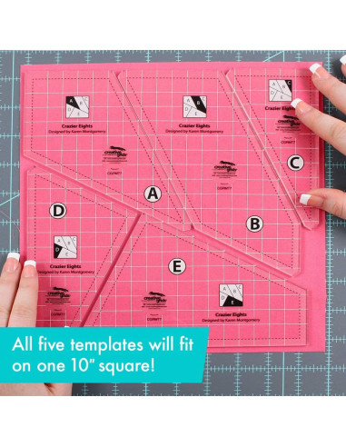 Conjunto de reglas Crazy Eights Creative Grids