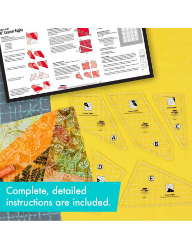 Conjunto de reglas Crazy Eights Creative Grids