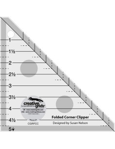 Regla Folded Corner Clipper Creative Grids