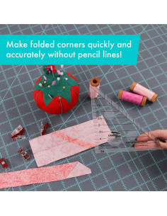 Regla Folded Corner Clipper Creative Grids 2