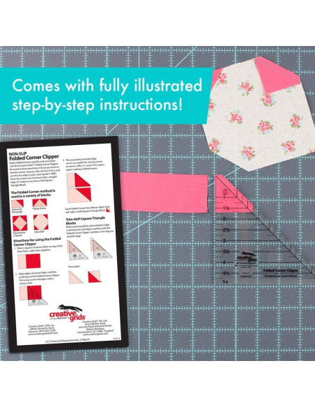 Regla Folded Corner Clipper Creative Grids