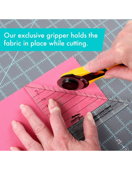 Regla Folded Corner Clipper Creative Grids
