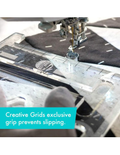Regla Sid Machine Quilting Tool Creative Grids 2