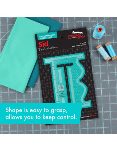 Regla Sid Machine Quilting Tool Creative Grids