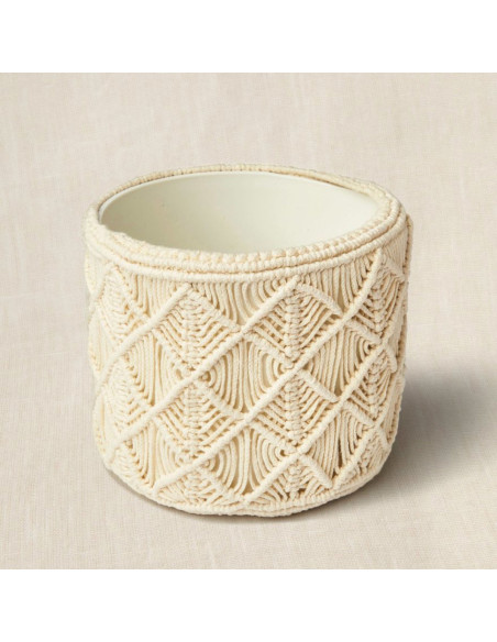 Kit de macramé - Kit de macetero bohemio