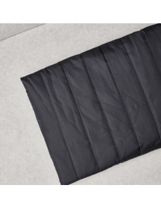 Tejido acolchado repelente al agua Strip - Negro