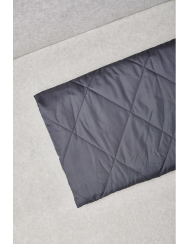 Tejido acolchado repelente al agua Gem - Gris tormenta