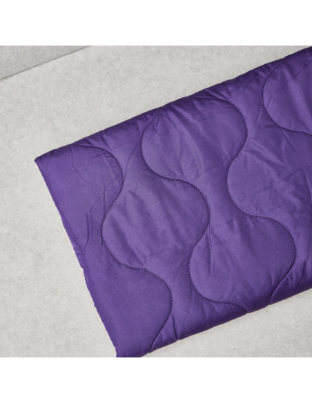 Tejido acolchado repelente al agua Wave - Violeta