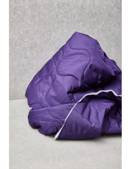 Tejido acolchado repelente al agua Wave - Violeta