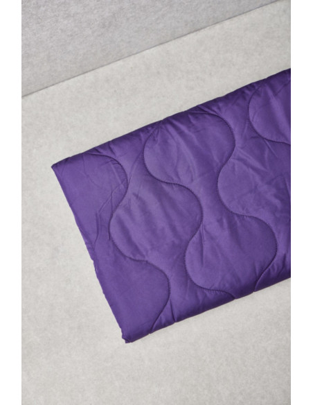 Tejido acolchado repelente al agua Wave - Violeta