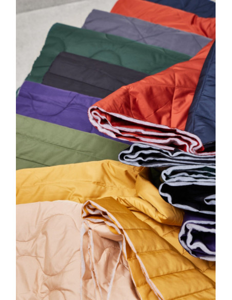 Tejido acolchado repelente al agua Wave - Violeta