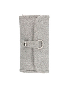 Estuche para ganchillos Tulip - Plateado con purpurina