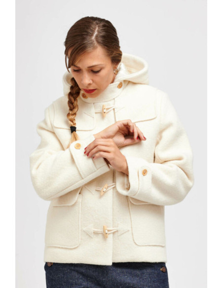 Patrón de abrigo duffle coat Rê - I am patterns