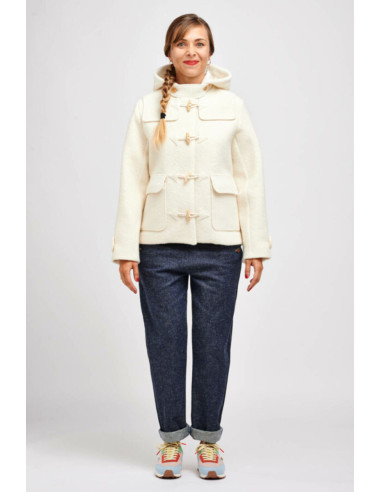 Patrón de abrigo duffle coat Rê - I am patterns