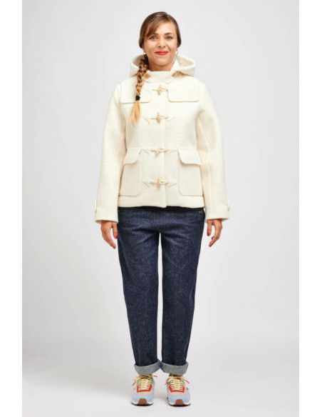 Patrón de abrigo duffle coat Rê - I am patterns