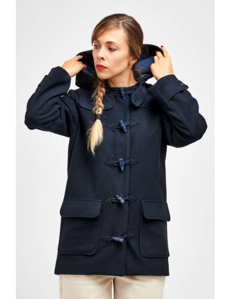 Patrón de abrigo duffle coat Rê - I am patterns
