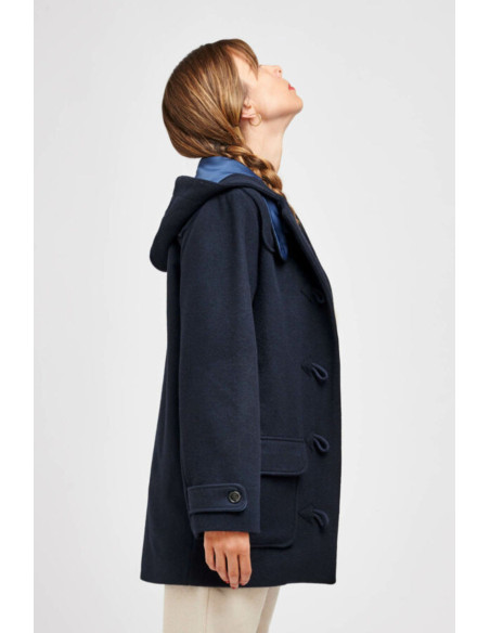 Patrón de abrigo duffle coat Rê - I am patterns