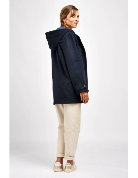 Patrón de abrigo duffle coat Rê - I am patterns