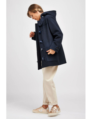 Patrón de abrigo duffle coat Rê - I am patterns