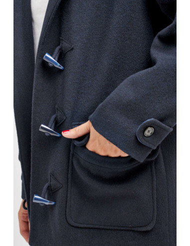 Patrón de abrigo duffle coat Rê - I am patterns