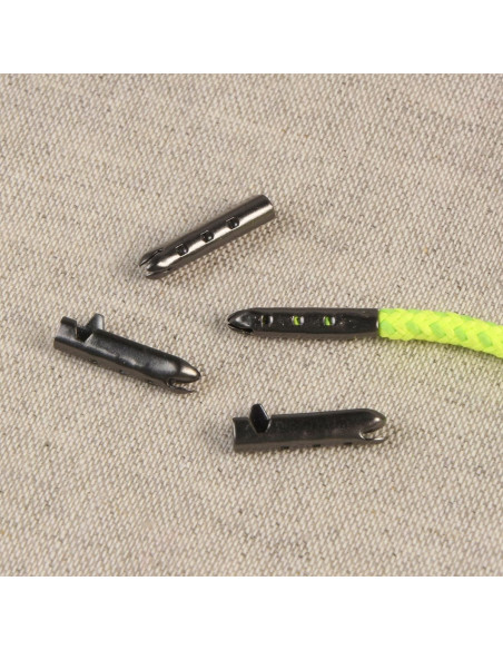 Puntas de metal para cordones y cordones - Cañón de fusil