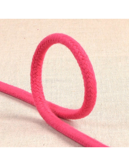 Cordón trenzado - Fucsia