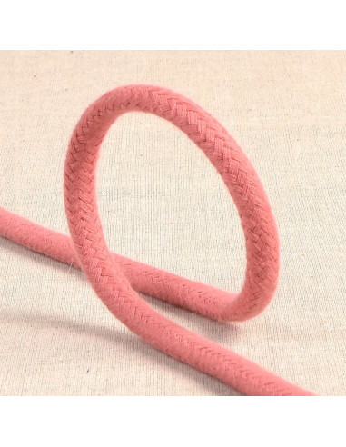 Cordón trenzado - Rosa viejo