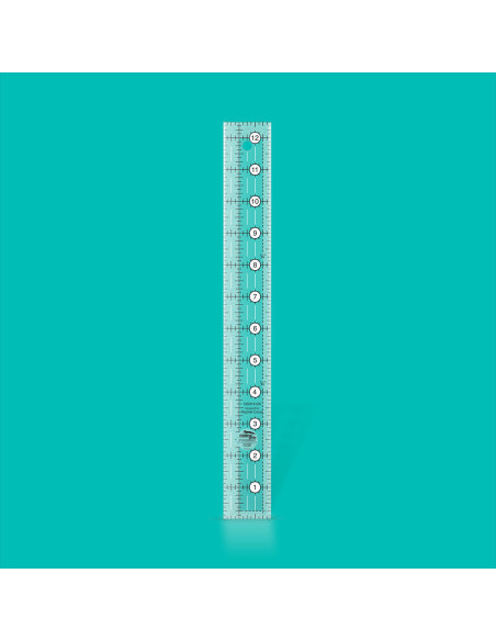 Regla rectangular para acolchado 1.5" x 12.5" Creative Grids