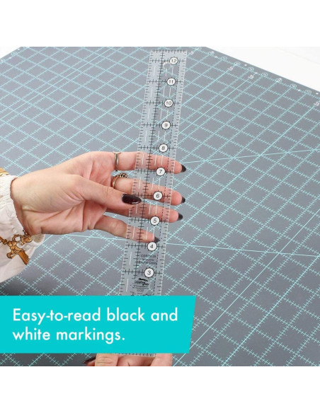 Regla rectangular para acolchado 1.5" x 12.5" Creative Grids