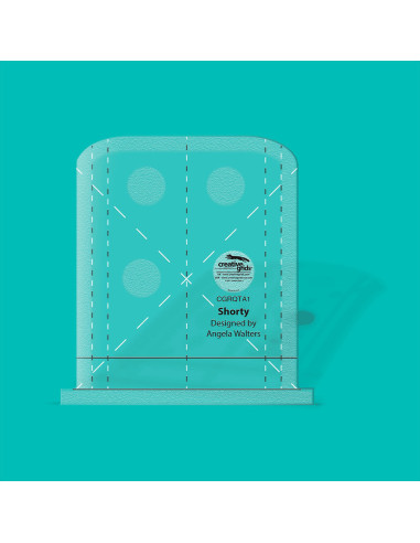 Regla Shorty Herramienta de Acolchado a Máquina Creative Grids