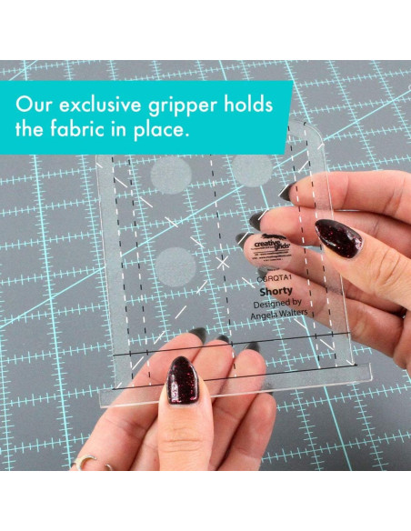 Regla Shorty Herramienta de Acolchado a Máquina Creative Grids