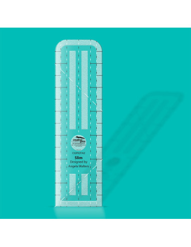 Regla Slim Machine Quilting Tool Creative Grids