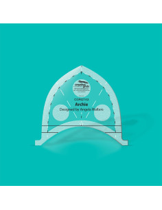 Regla Archie Herramienta de Acolchado a Máquina Creative Grids 2