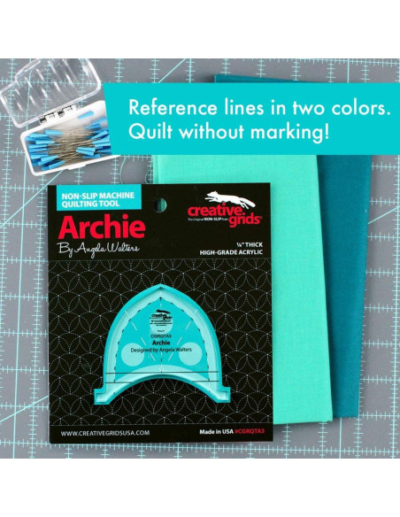 Regla Archie Herramienta de Acolchado a Máquina Creative Grids