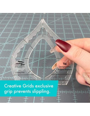 Regla Taj Herramienta de Acolchado a Máquina Creative Grids